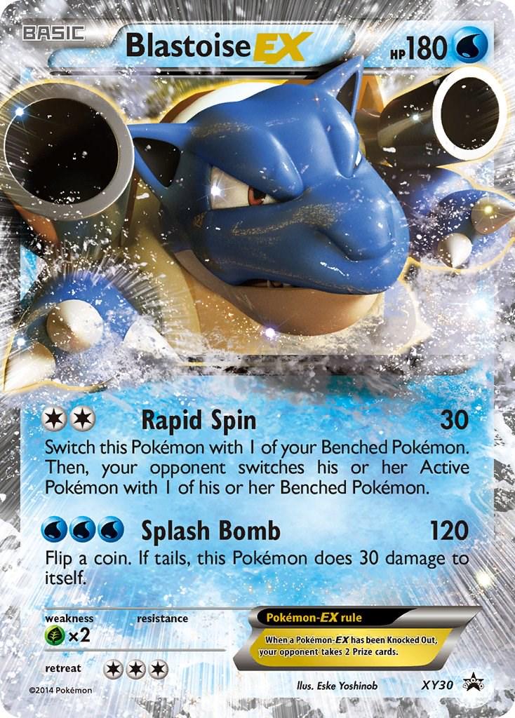 Promo Blastoise EX Pokémon card