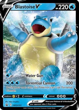 Promo Blastoise V Pokémon card