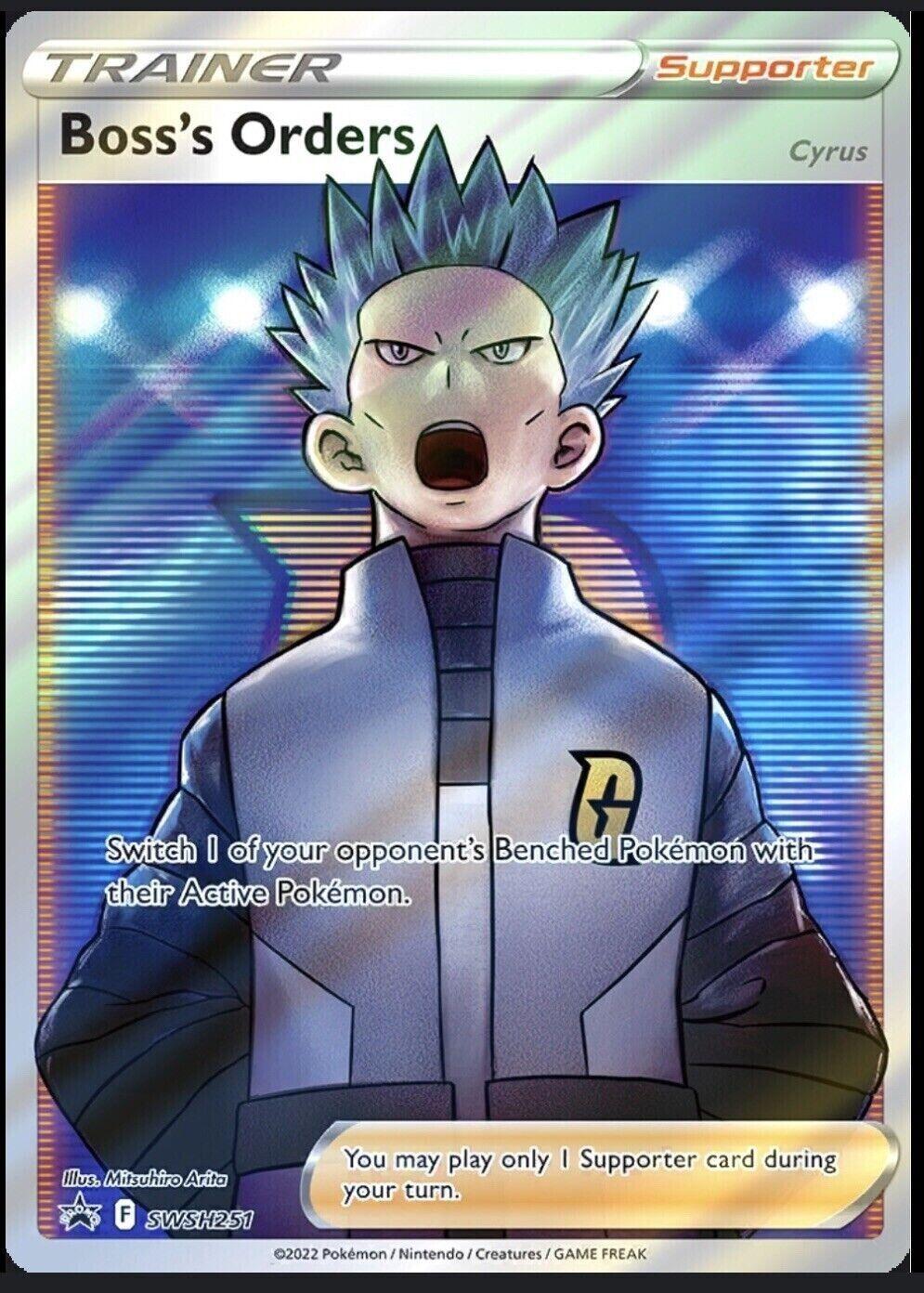 Promo Boss's Orders Pokémon card