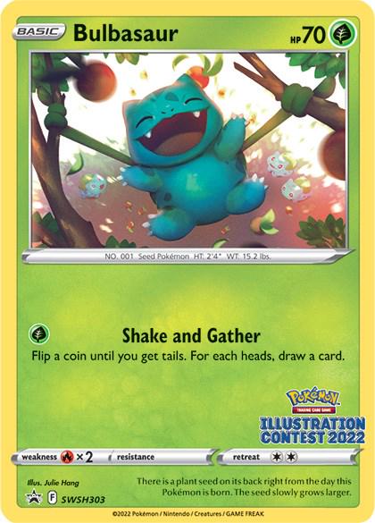Promo Bulbasaur Pokémon card