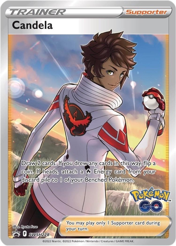 Promo Candela Pokémon card