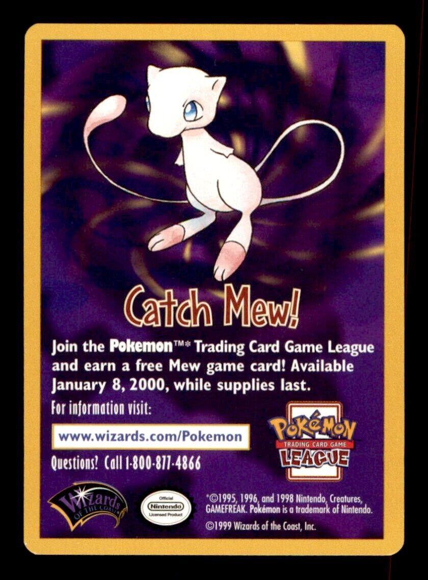 Promo Catch Mew Pokémon card