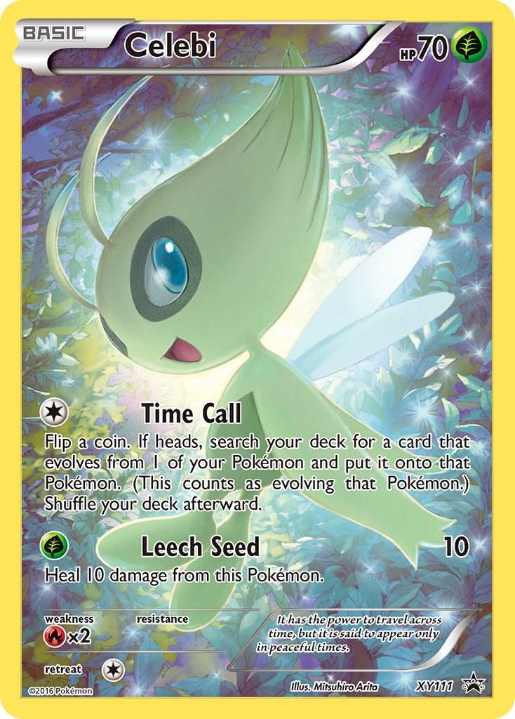 Promo Celebi Pokémon card