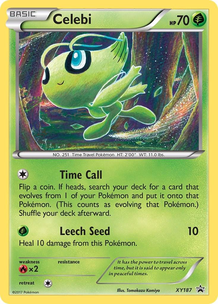 Promo Celebi Pokémon card