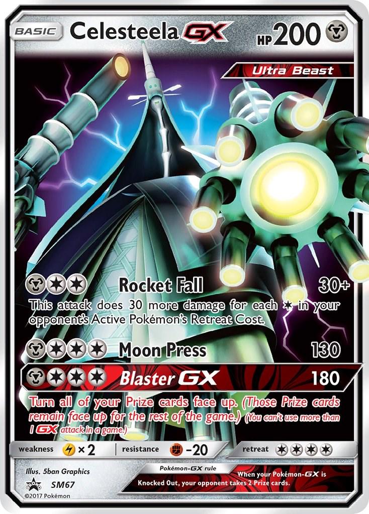 Promo Celesteela GX Pokémon card