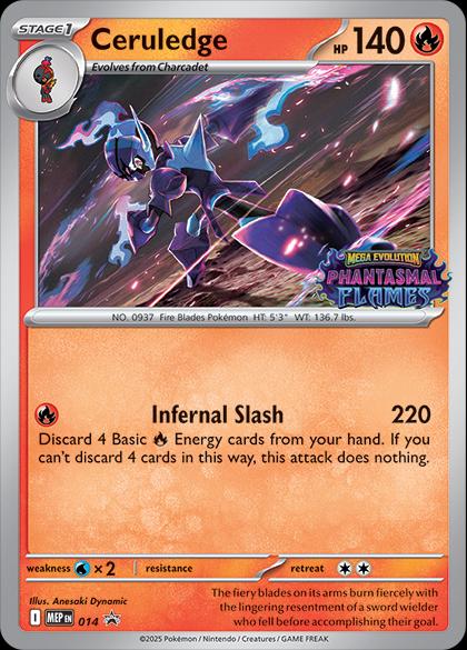 Promo Ceruledge [Stamped] Pokémon card