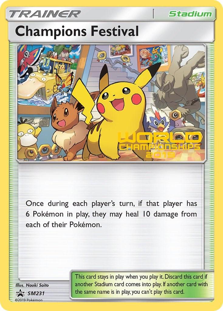 Promo Champions Festival Pokémon card