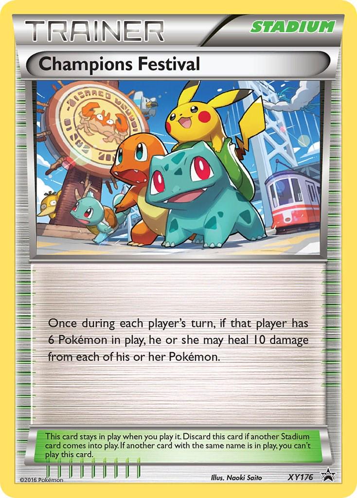 Promo Champion's Festival Pokémon card