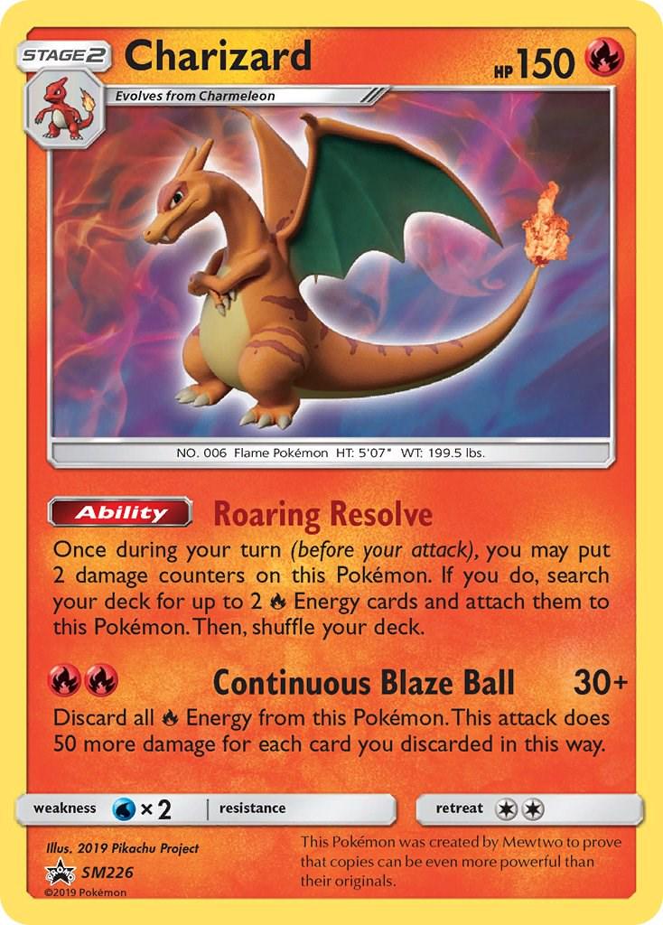 Promo Charizard Pokémon card