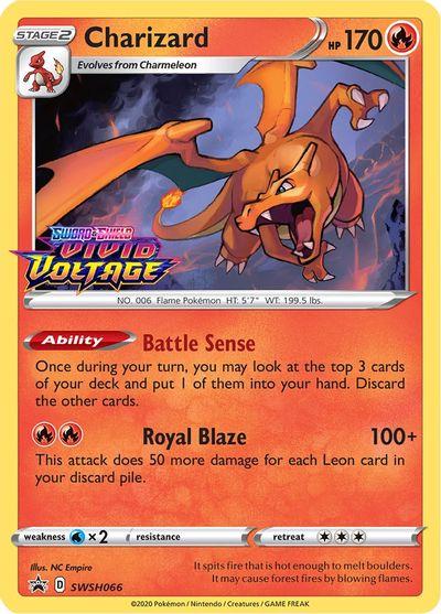 Promo Charizard Pokémon card