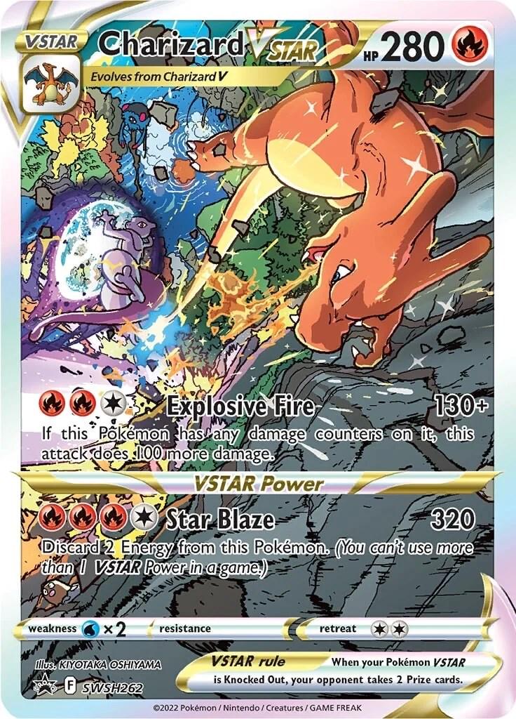 Promo Charizard VStar Pokémon card