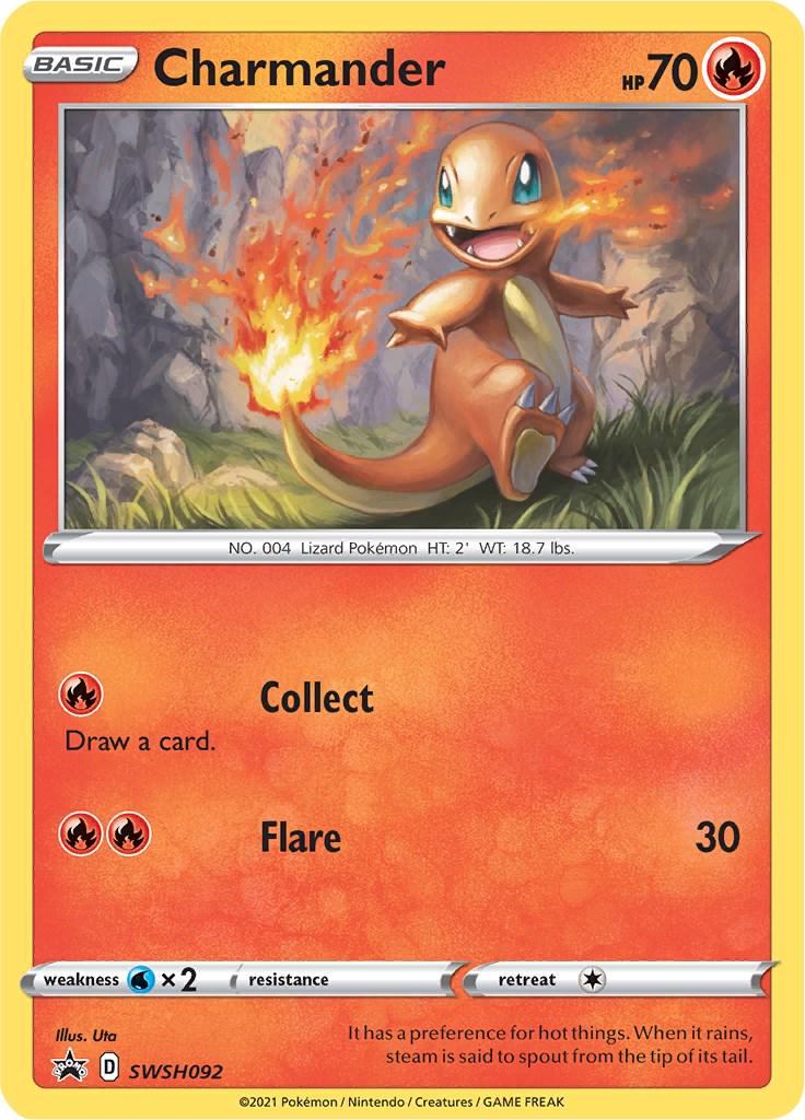 Promo Charmander Pokémon card