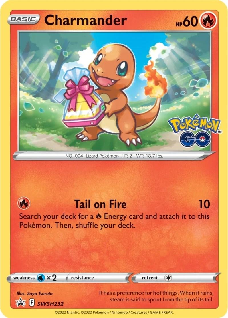 Promo Charmander Pokémon card
