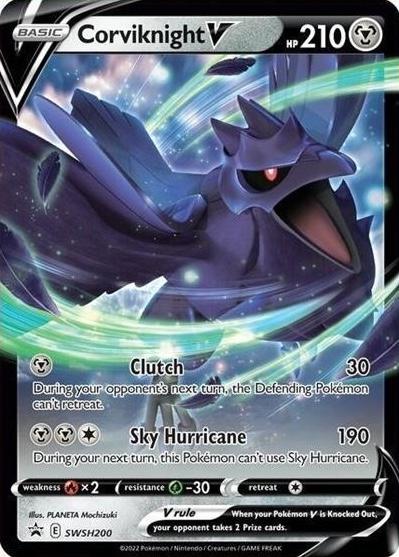 Promo Corviknight V Pokémon card