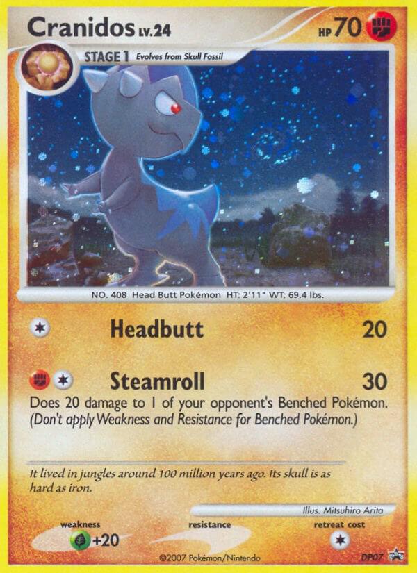 Promo Cranidos Pokémon card