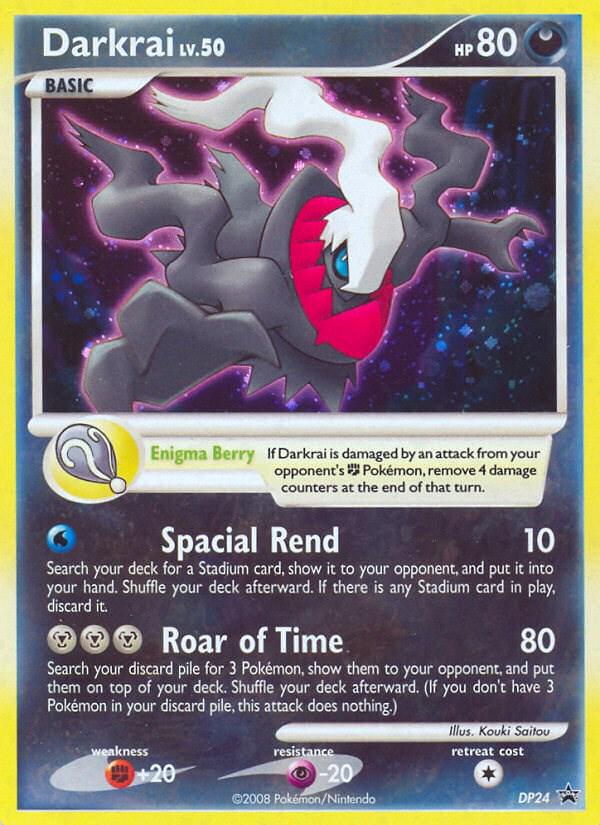 Promo Darkrai Pokémon card