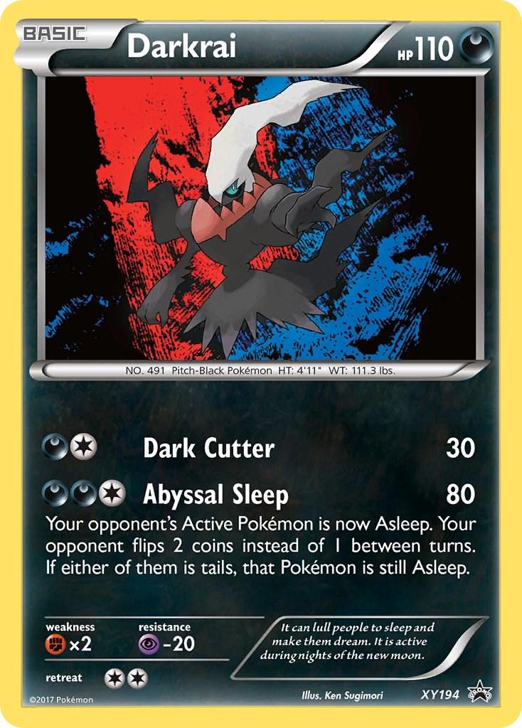 Promo Darkrai Pokémon card