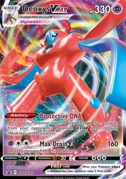 Promo Deoxys VMAX Pokémon card