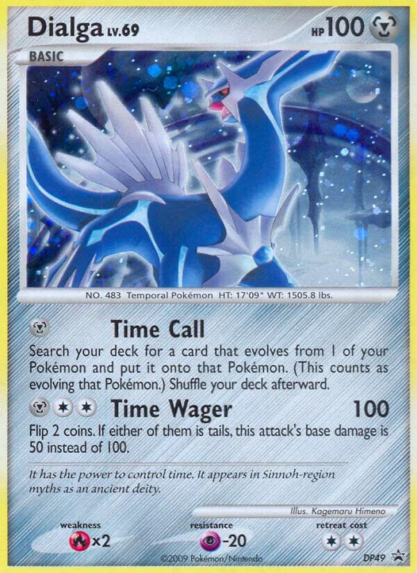 Promo Dialga Pokémon card