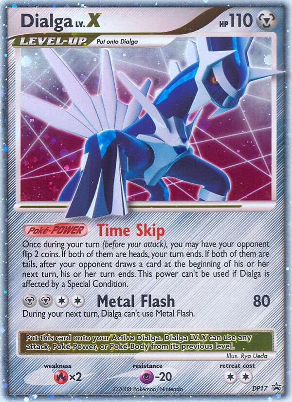 Promo Dialga LV.X Pokémon card