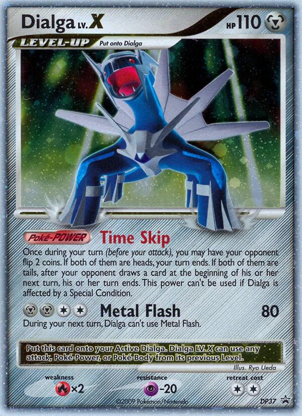 Promo Dialga LV.X Pokémon card