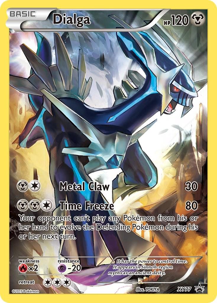 Promo Dialga Pokémon card
