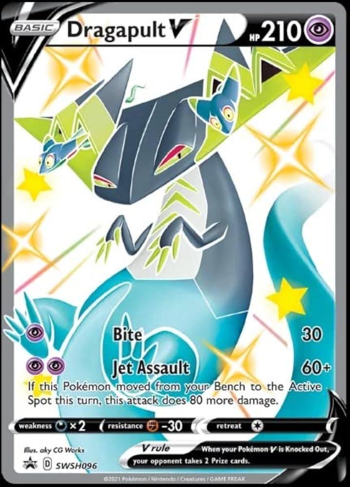 Promo Dragapult V Pokémon card