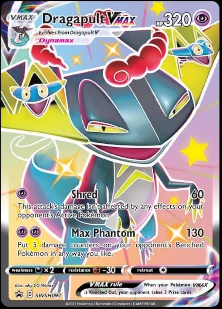 Promo Dragapult VMAX Pokémon card
