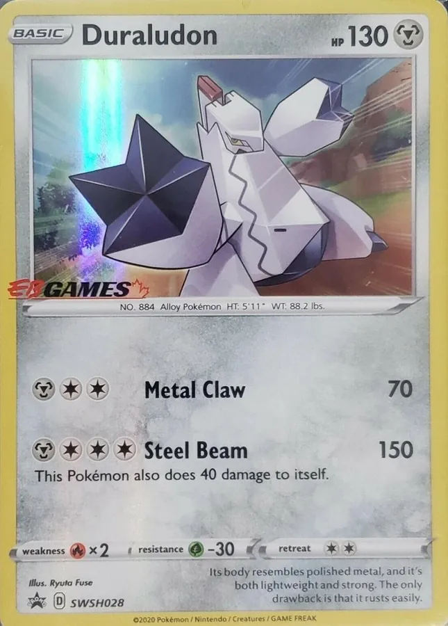 SWSH Black Star Promos Duraludon [Eb-Games] Pokémon card