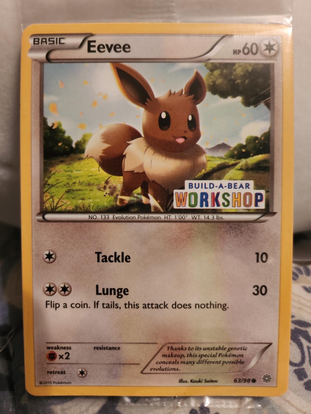 Promo Eevee [Build-a-bear] Pokémon card