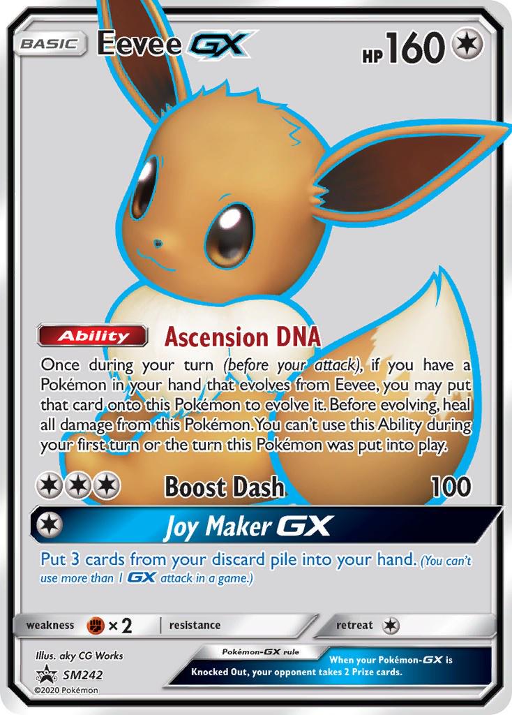 Promo Eevee GX Pokémon card
