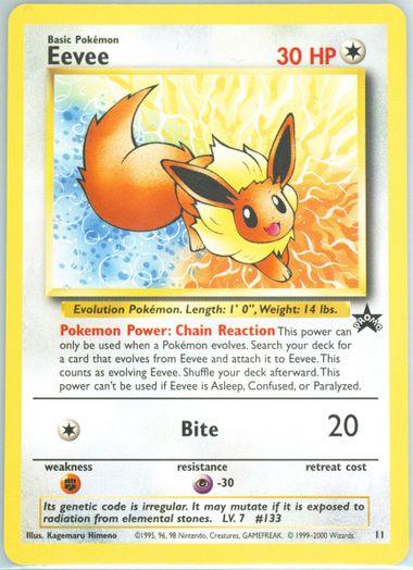 Promo Eevee [Jr-Stamp-Rally] Pokémon card