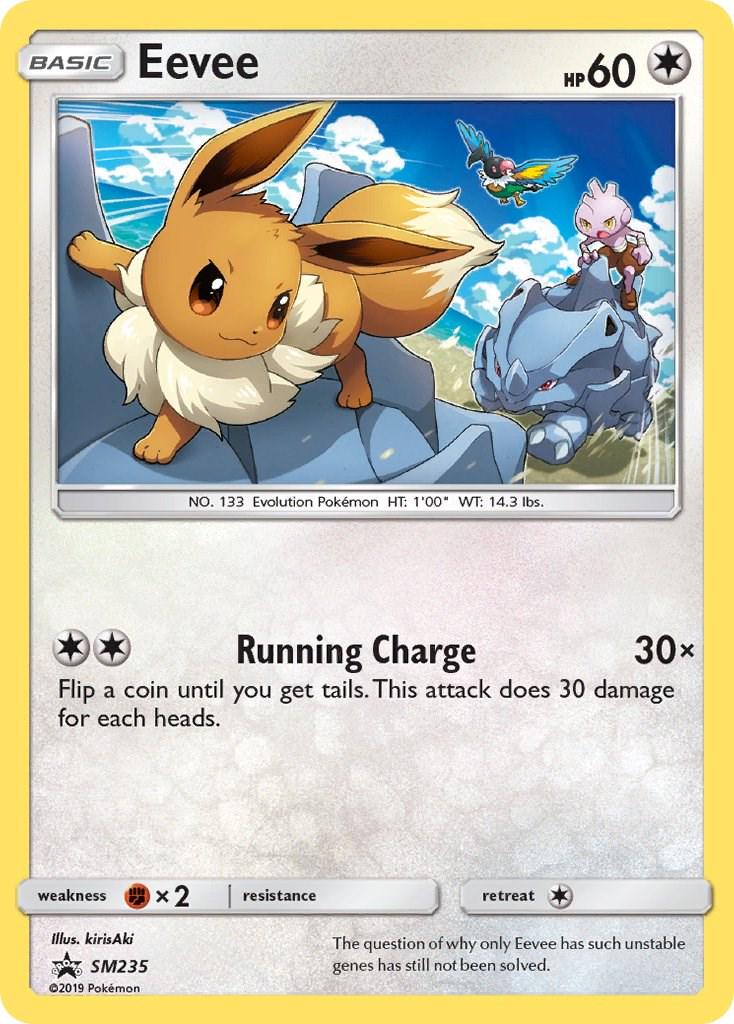 Promo Eevee Pokémon card