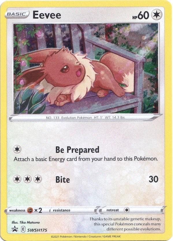 Promo Eevee Pokémon card