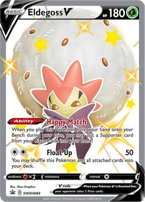 Promo Eldegoss V Pokémon card