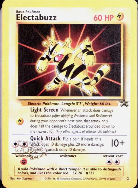 Promo Electabuzz [Inverted-Stamp-Error] Pokémon card