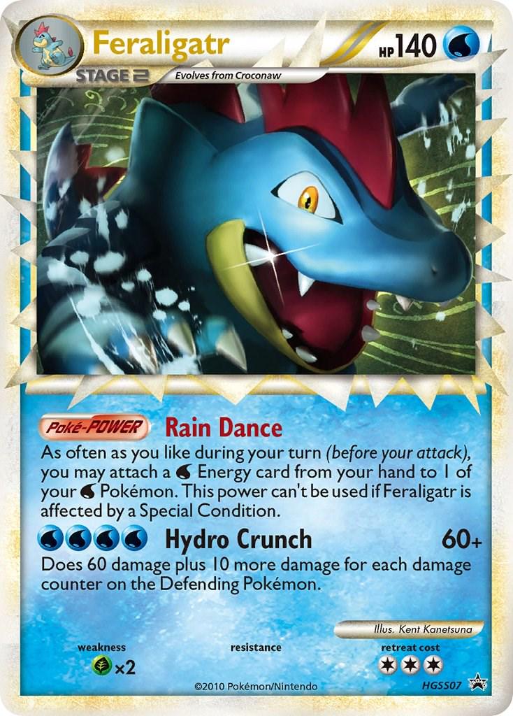 Promo Feraligatr Pokémon card