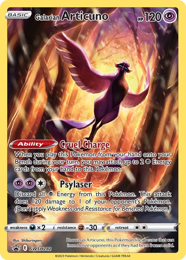 Promo Galarian Articuno Pokémon card