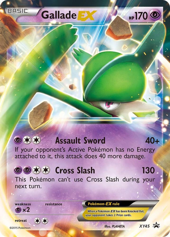 Promo Gallade EX Pokémon card