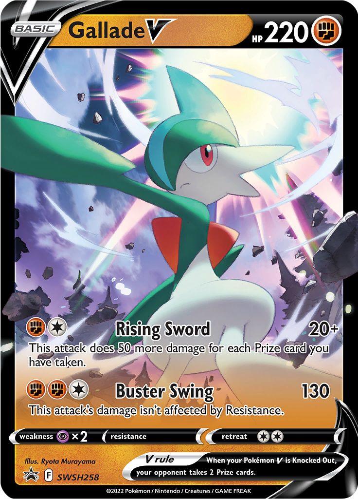 Promo Gallade V Pokémon card
