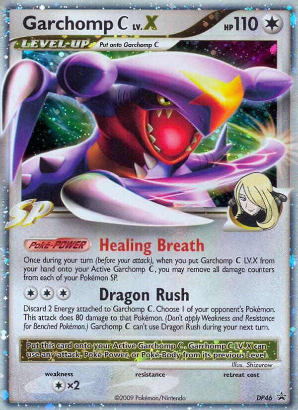 Promo Garchomp C LV.X Pokémon card