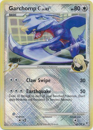 Promo Garchomp C [Staff] Pokémon card
