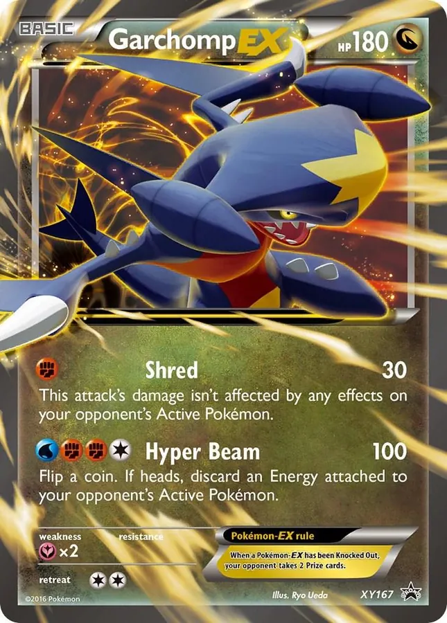 XY Black Star Promos Garchomp EX Pokémon card