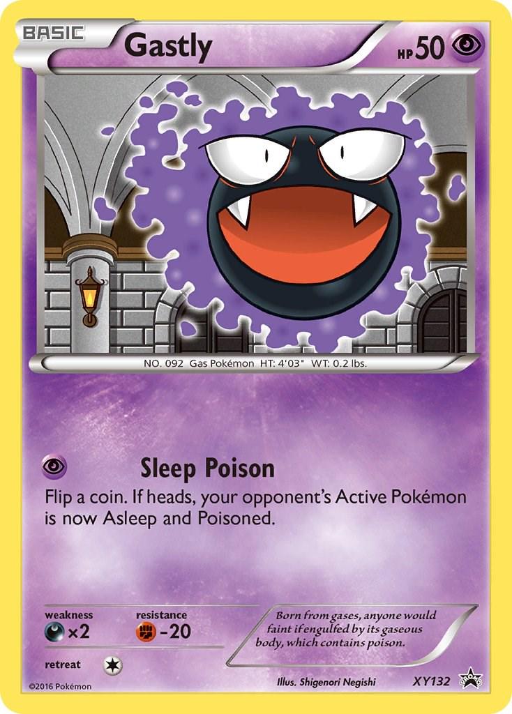 Promo Gastly Pokémon card