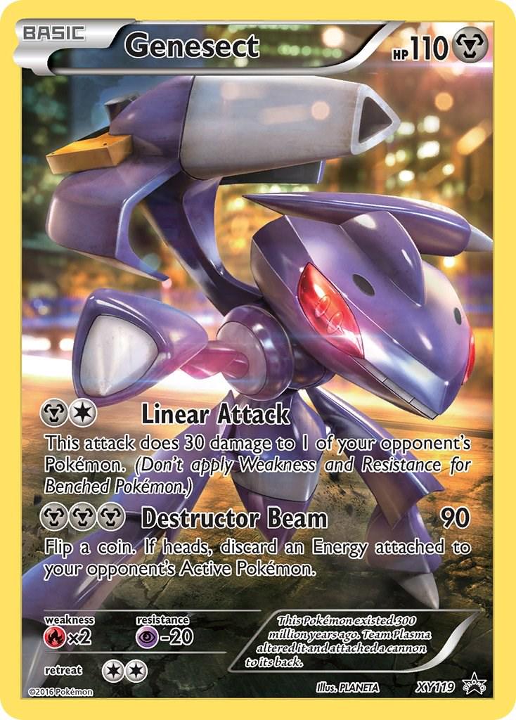 Promo Genesect Pokémon card