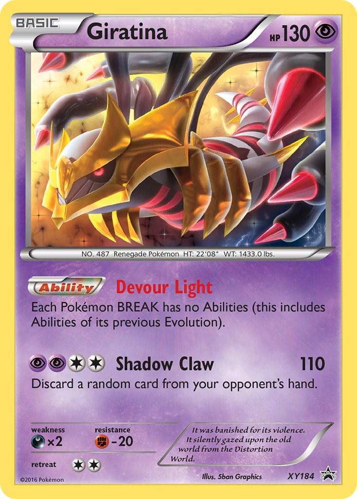 Promo Giratina Pokémon card