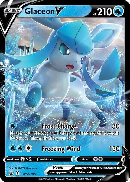 Promo Glaceon V Pokémon card