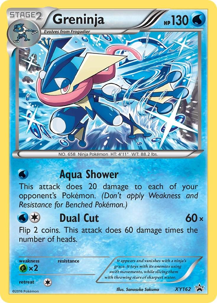 Promo Greninja Pokémon card