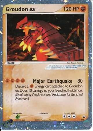 Promo Groudon EX [Holo] Pokémon card