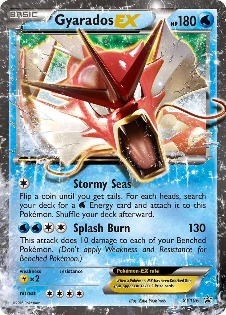 Promo Gyarados EX Pokémon card